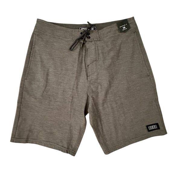 O’Neill ~ Mens Grey Boardshorts ~ size 28 ~ NWT - Picture 1 of 14